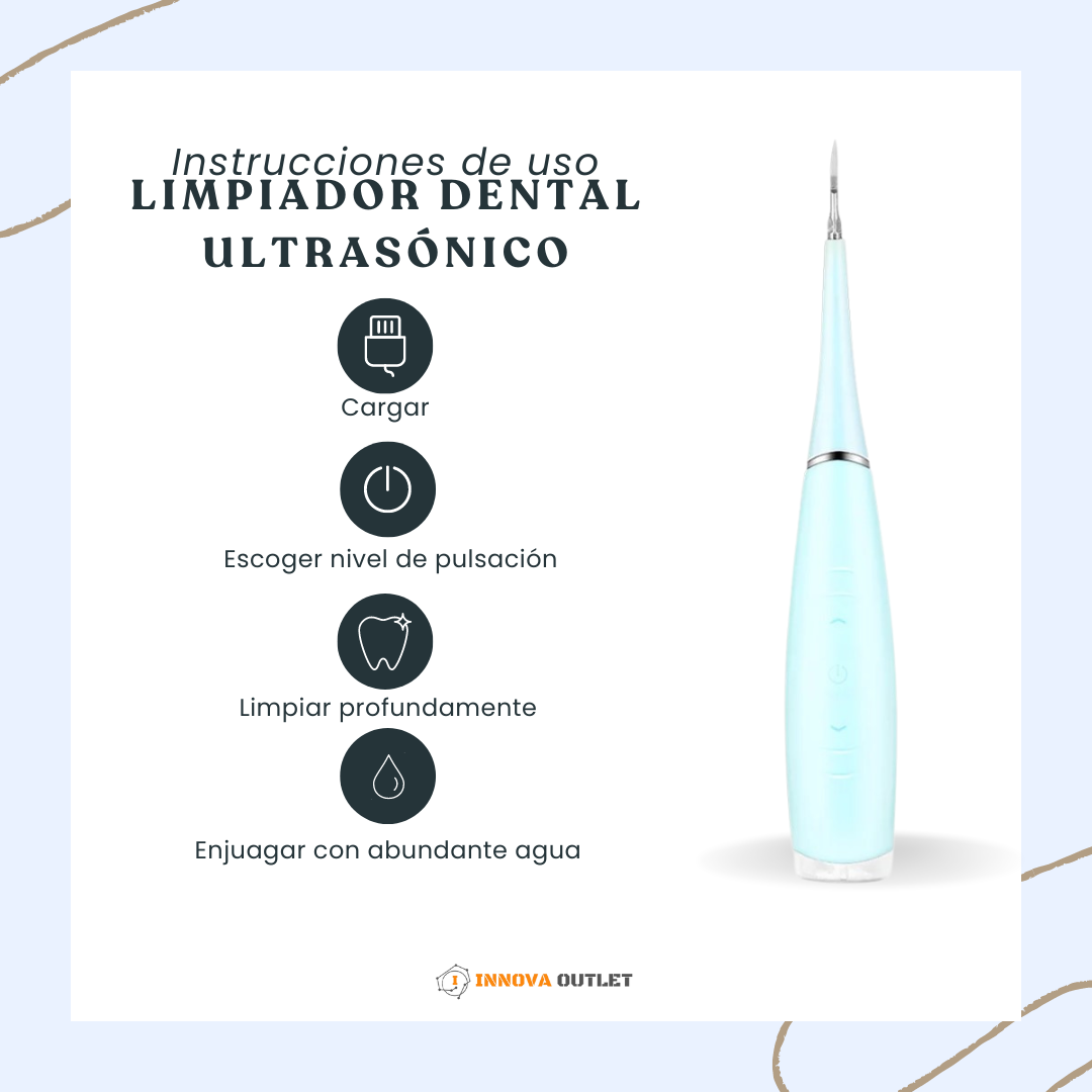 NUEVO LIMPIADOR DENTAL ULTRASÓNICO