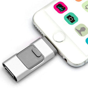 Flash Drive Portátil  3 en 1 - QuickMemory™