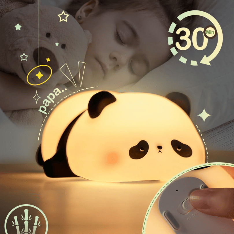 PandaDreams: Nueva Lámpara LED Táctil que Encanta y Relaja