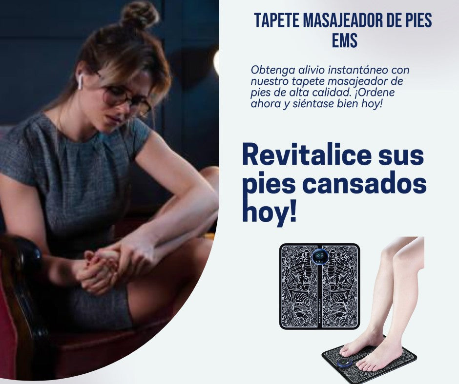 Tapete Masajeador de Pies Circulacion